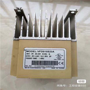 基数电子 J081 VFD 台达变频器 VFD015S23A