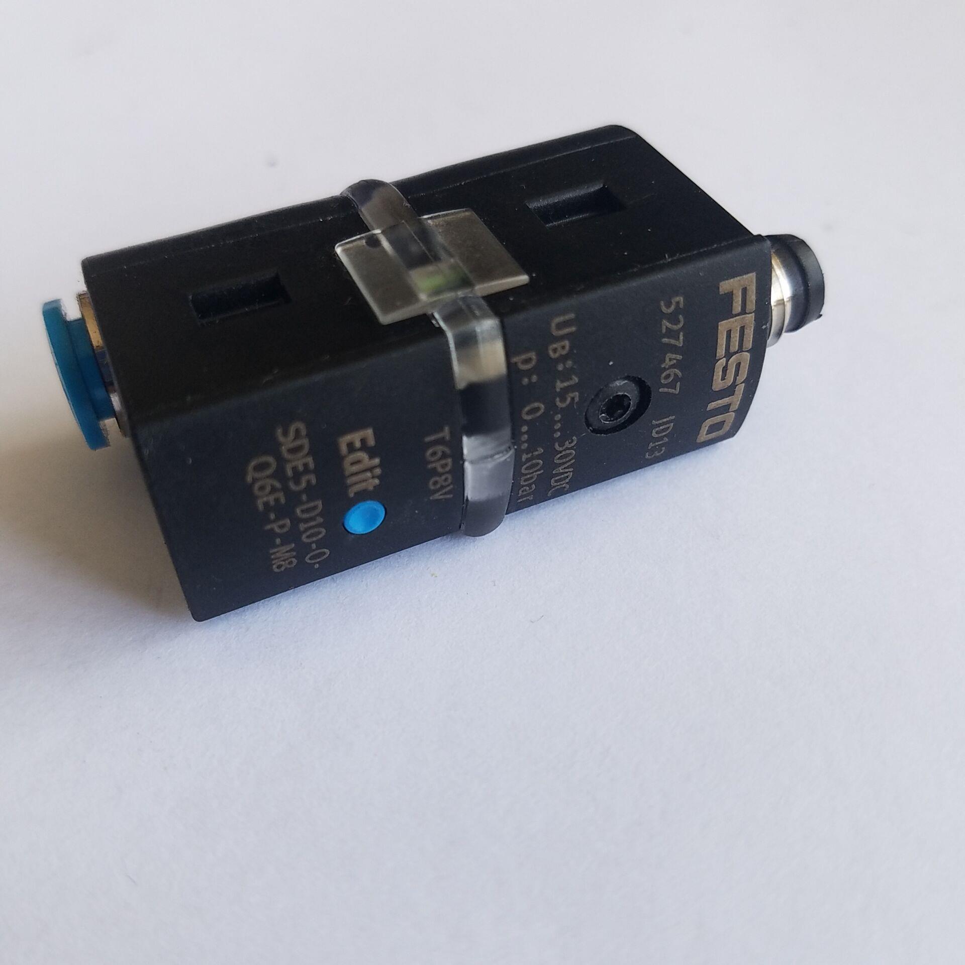 原装正品FESTO压力开关SDE5-D10-O2-Q6E-P-M8现货销售