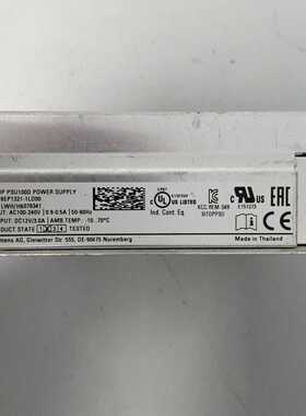 议~99新6EP1332-1LD00 SITOP PSU100D