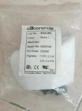 现货促销 全新原装 C3 CONTROLS 扭把开关 N22LBN 实物照片~议价