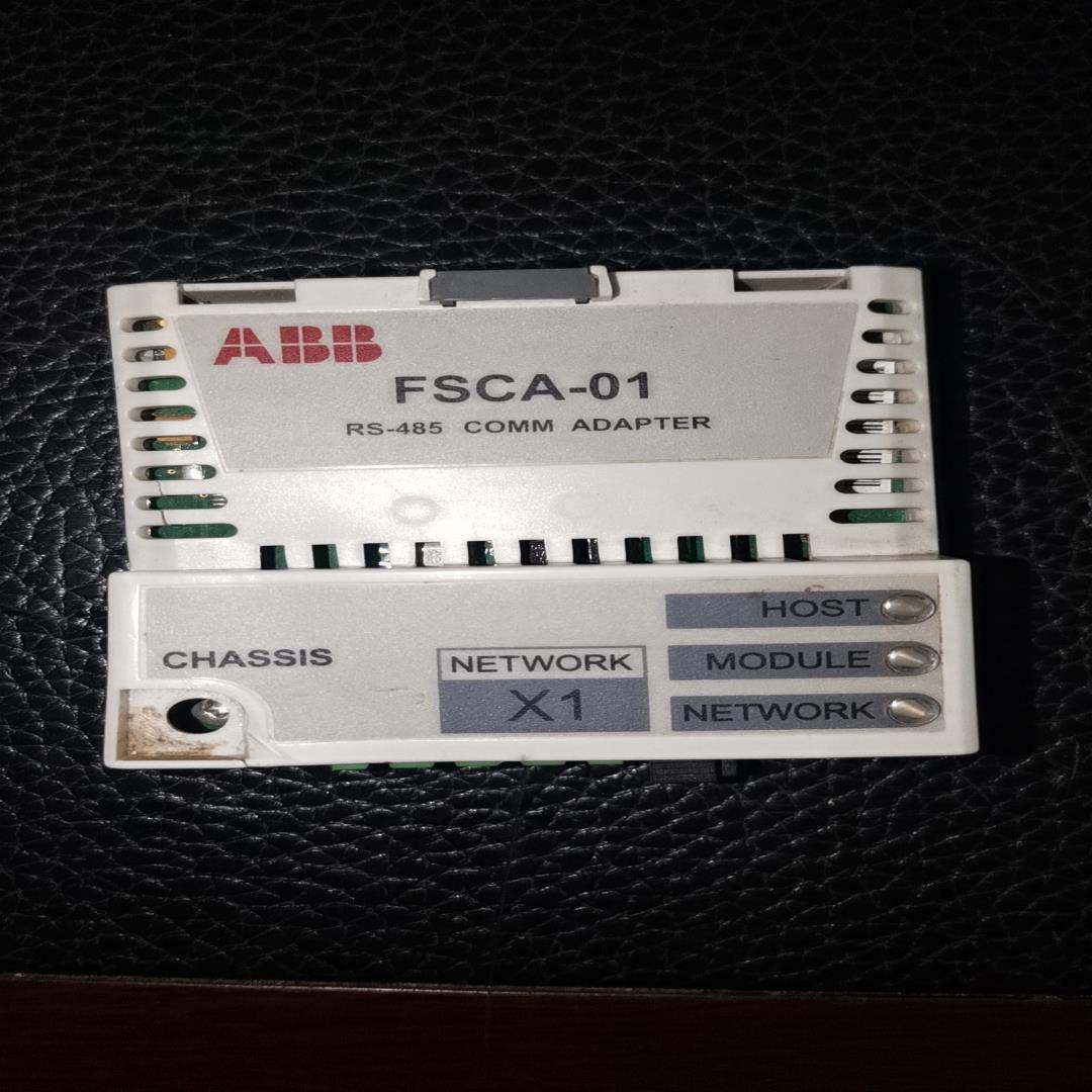 议价ABB变频器通讯模块 FSCA-01，原装拆机好实物不议价