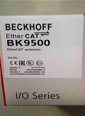 倍福模块 BK9500  包装齐全 供应（基数电子）