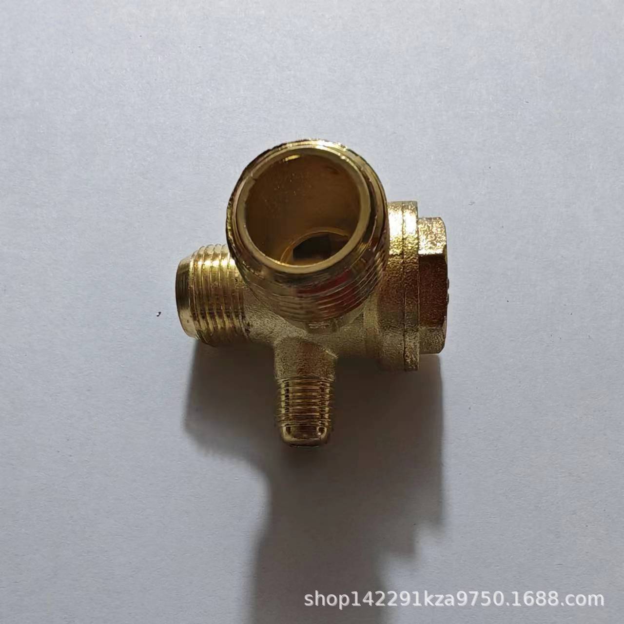 单向阀空压机铜阀弯头金属真空泵无油机替换配件大全气泵零件螺杆