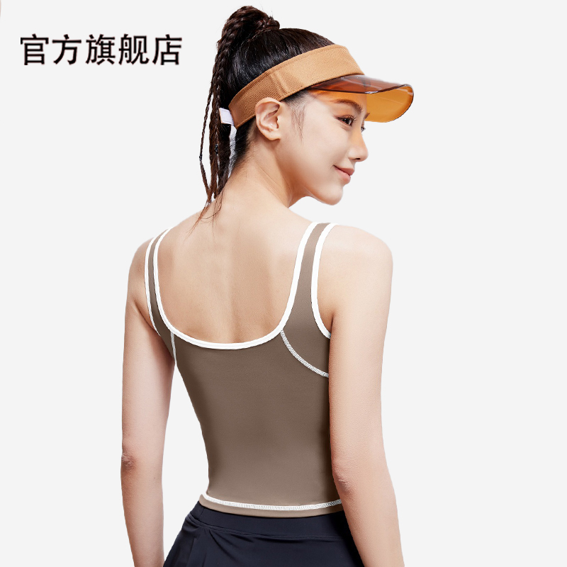 LULU官方旗舰店健身跑步高强度带胸垫运动背心内衣防震美背瑜伽服