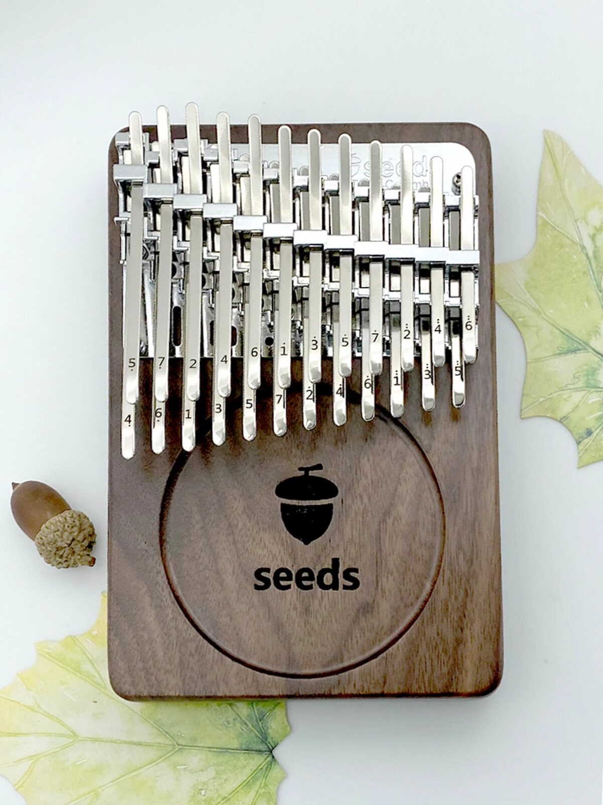 seeds果实24音双层拇指琴哥伦布板式卡林巴琴kalimba手指钢琴乐器