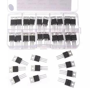 50pcs10种系列晶体管套件IRFZ44510520530540640740840
