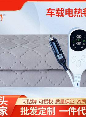 车载电热毯12伏16伏24伏单双人房车大货车电褥子轿车加热垫厂