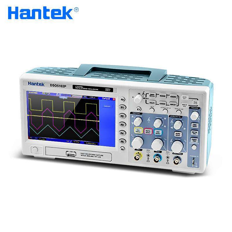 Hantek汉泰DSO5072P/DSO5102P/DSO5202P数字存储示波器100M2通道