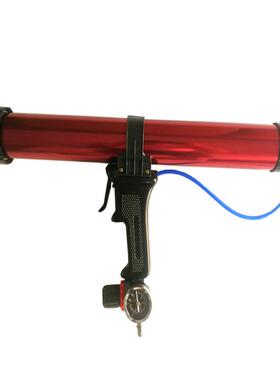 力强泰威大手把红色气动软胶枪600ML