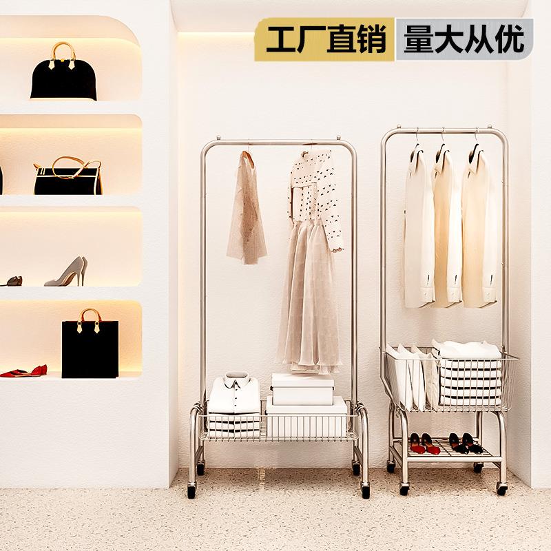 服装店展示架试衣间女装货架童装网红拍照购物车衣架橱窗陈列道具