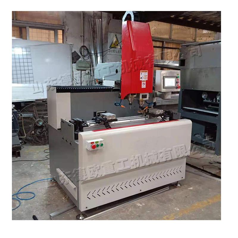 CNC800B数控钻铣机橱柜门合页孔打眼机铝型材数控铣床易操作