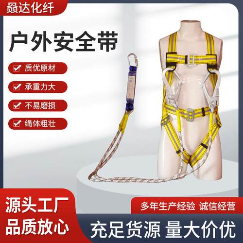 五点式安全带电工户外高空作业标准安全保险带欧式安全带