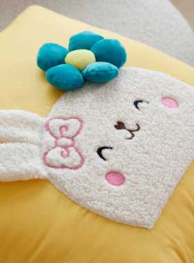 全棉靠抱被子M-250822两用发折叠车用抱枕二合一枕枕头被便携式午