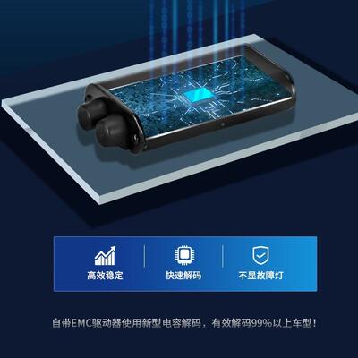 跨境热双铜管ed车灯改装H7销H4超5亮6W大功率l汽车leH1H7H1d车灯