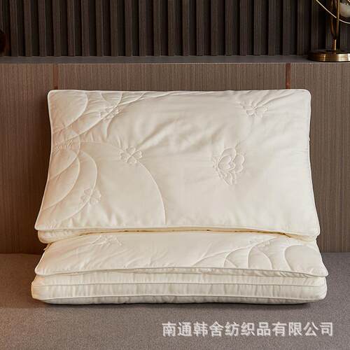 厂源头工直供肌美觉蚕丝RFS枕芯枕头睡专用助睡眠