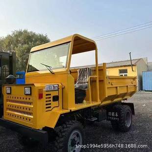 柴油工轮车农三用工程建筑地翻自卸斗车混凝土养殖爬IMI山时风五
