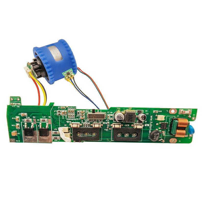 T型吹风筒电路板三相无刷电机精准控温负离子PCBA控制板方案开发