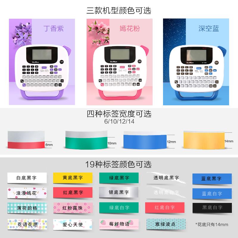 2P80GTSRP00手持便携式家公用标签打印0机不干胶打价格办1分类防