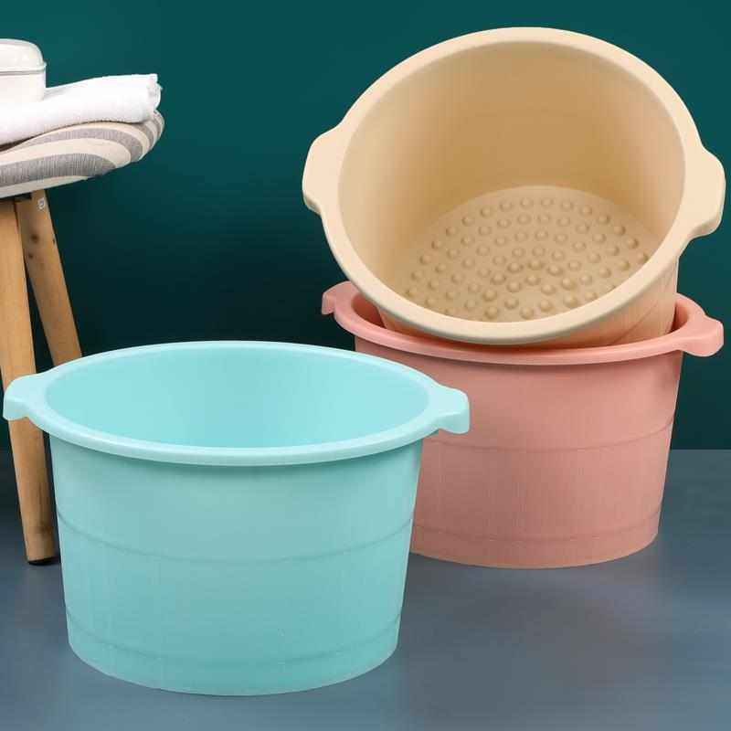 1斤半牛筋盆加厚大号塑料按摩洗脚盆泡脚足浴盆家用加高足浴桶,家庭/个人清洁工具,足浴盆/足浴桶,淘宝优惠券,粉丝福利购,淘宝优惠卷