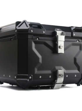 摩托车后备箱收纳箱防水快拆铝合金尾箱28L——100L多规格加靠背