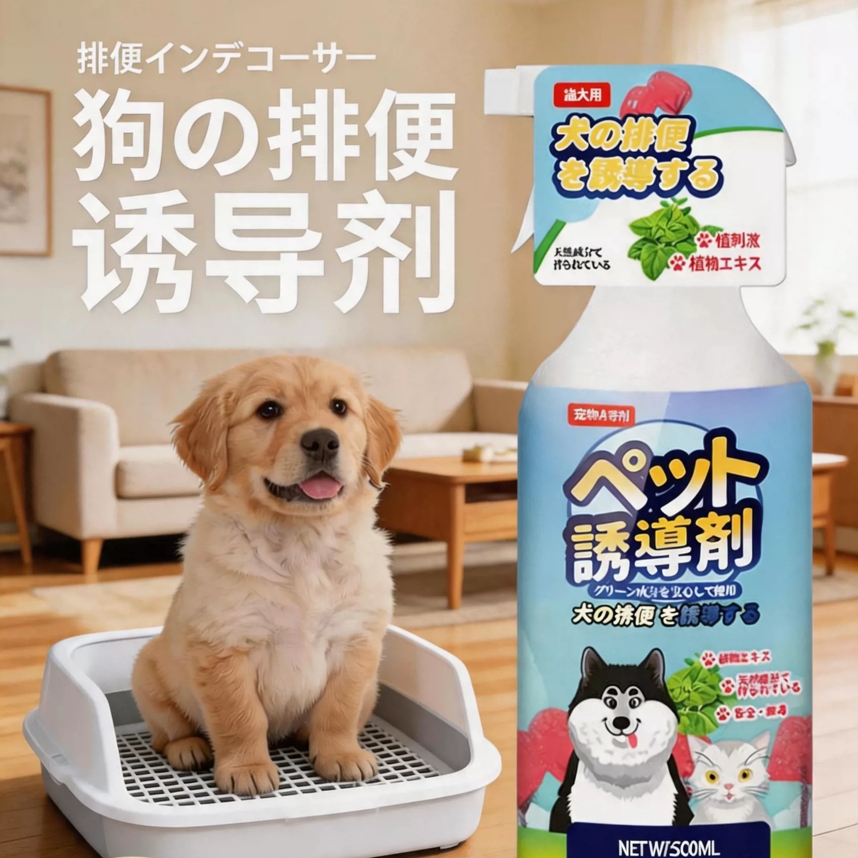 【训宠神器】猫狗定点排便神器