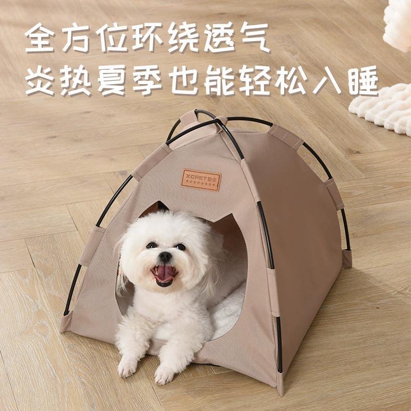猫咪露营帐篷可折叠四季通用