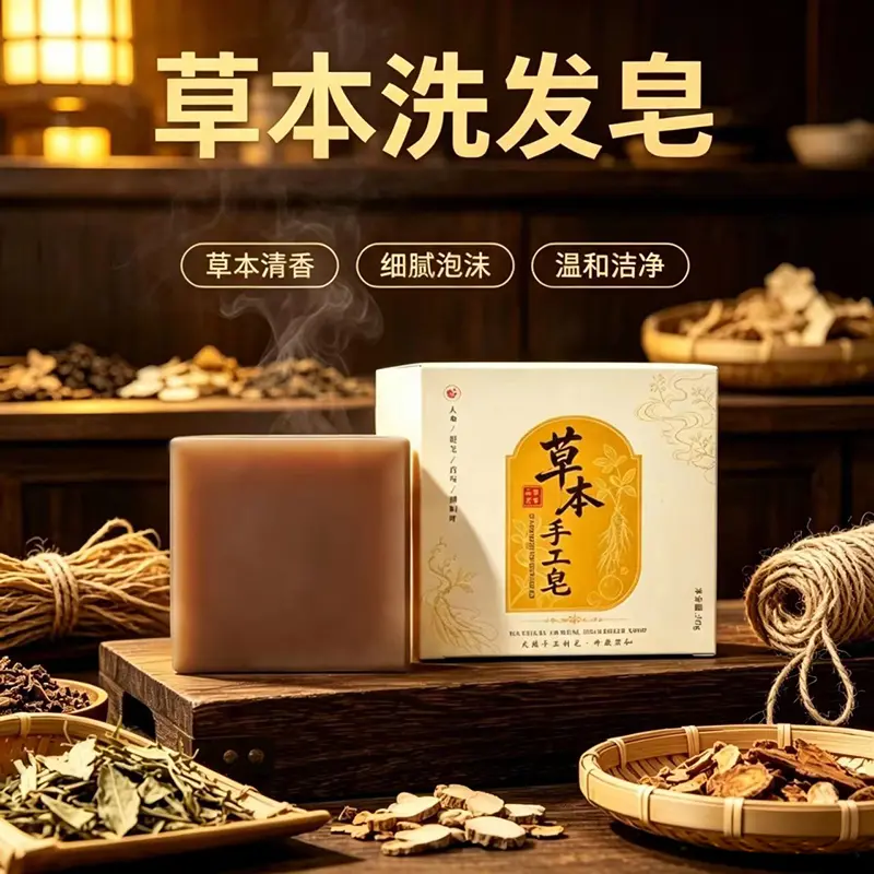 赫奈生物草本手工皂清爽舒缓温和