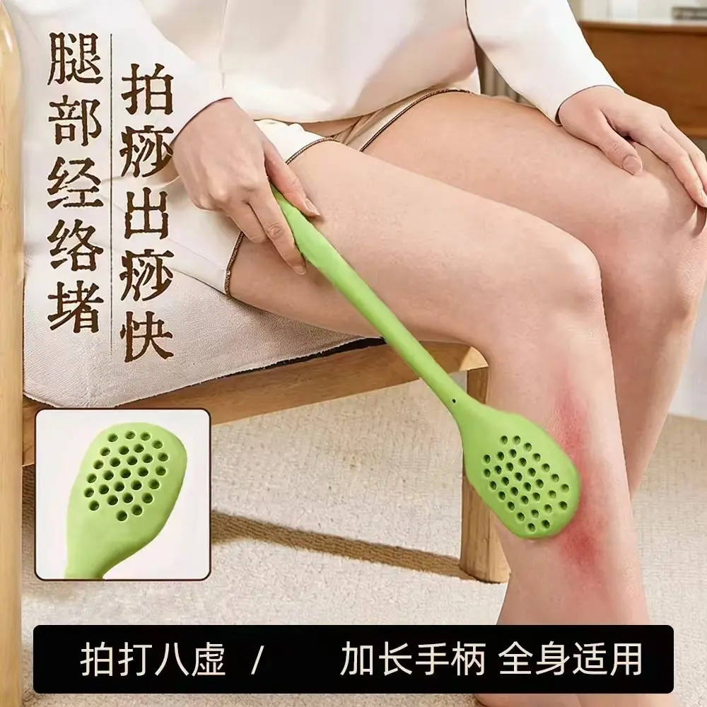 硅胶拍痧板拍打敲背颈椎拍敲打锤按摩棒经络拍打肩颈穴位疏通凡盾