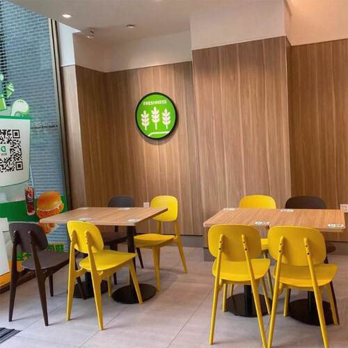 汉堡店桌椅组合小吃快餐奶茶店桌子德克士商用桌椅披萨炸鸡店椅子