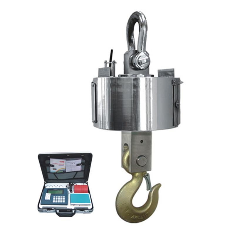 厂家直销无线打印吊钩秤3~30T不锈钢壳数字吊秤电子吊秤保修1年