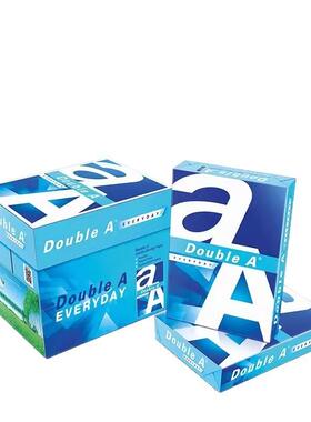 DoubleA达伯埃复印纸a4打印纸doublea80克加厚复印纸白纸整箱5