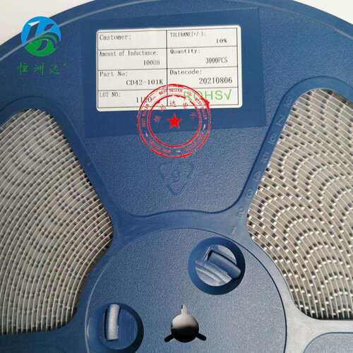 贴片功率电感CD42-101KCD42-100UH绕线工字型非屏蔽功率电感