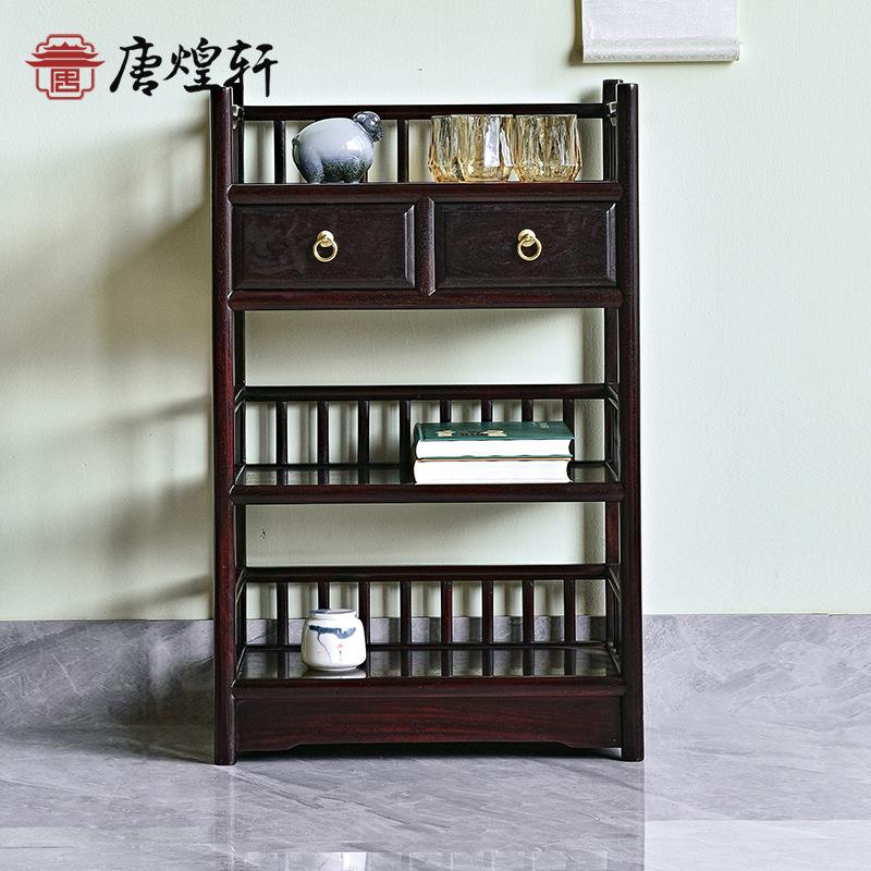 明清古典血檀茶水柜橱餐边柜靠墙边柜储物收纳柜落地置物柜碗碟柜
