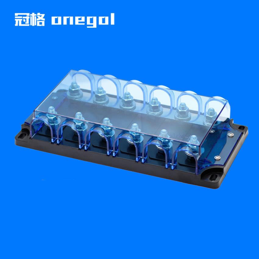 汽车多路保险丝座车用大号透明保险丝盒ANL插栓保险丝座