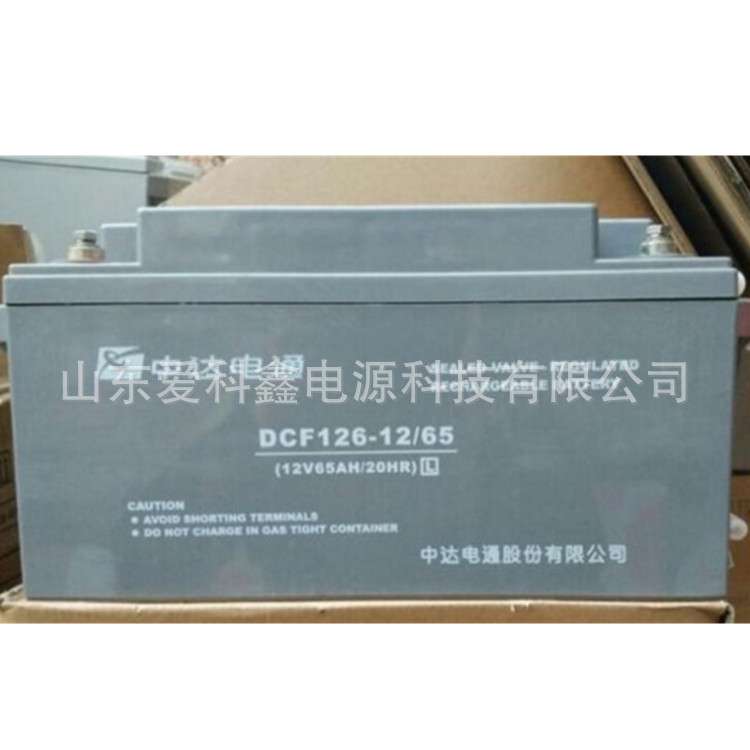 中达电通(台达)蓄电池12v65ah DCF126-12/65 UPS直流屏铅酸电池