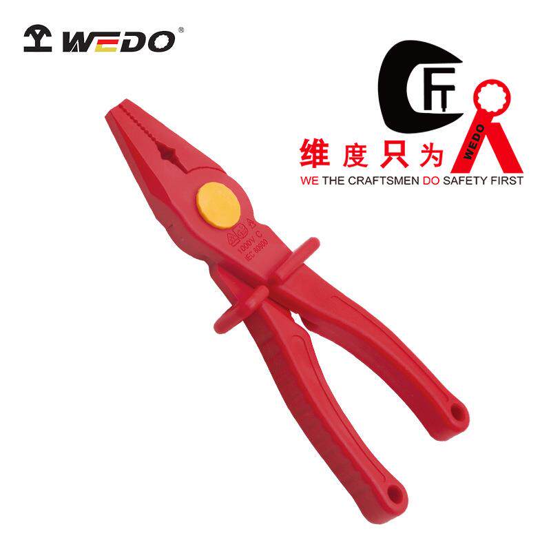 WEDO维度注塑绝缘塑料尖头线夹电工专用多功能快速剪断线夹具
