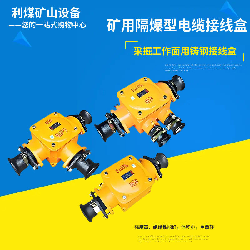 BHD2-200/1140(660)-2G/3G/4G不绣钢矿用隔爆型低压电缆接线盒