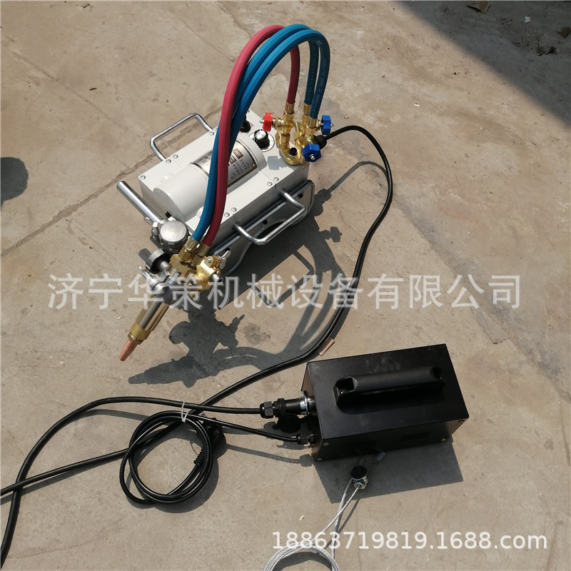华策供应气割机 半自动火焰气切割机 CG2-11磁力管道切割机
