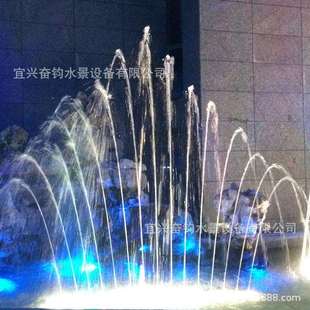 承接程控喷泉喷头工程室内旱式广场公园花园水景设备波光泉