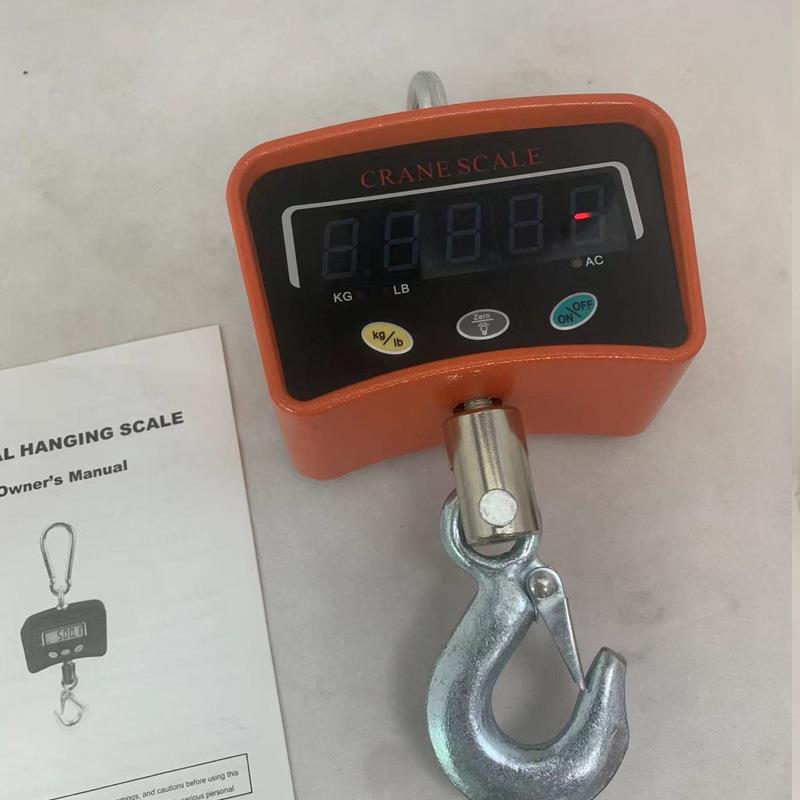 电子吊秤500kg吊称商用电子吊钩秤大型工业秤1t挂钩秤吊秤