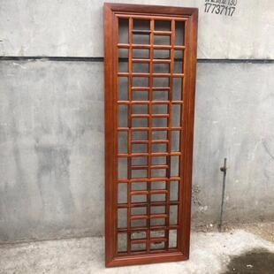 中式实木仿古花格窗厂货东阳木雕镂空榫卯花窗