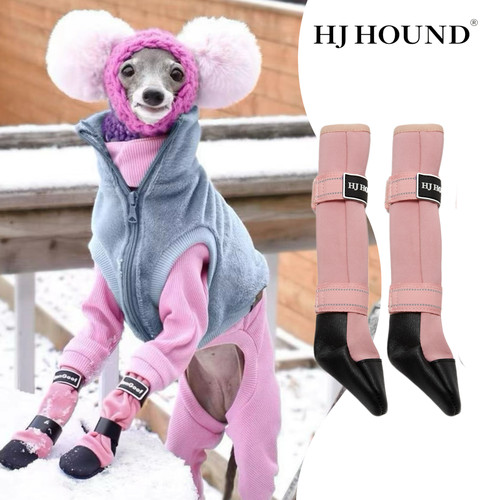 小灵缇犬冬季保暖护脚户外狗鞋