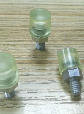 PSHEH气动元件气缸缓冲头防撞头聚氨酯压块外螺纹型同米思米USLH