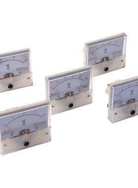 85C1型 5V 10V 20V 30V 50V 100V 直流指针式电压表头 模拟机械型