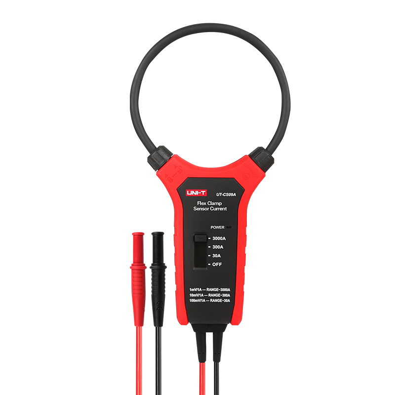 优利德UT-CS09A柔性电流钳形表大电流漏电电流传感器示波器转换头