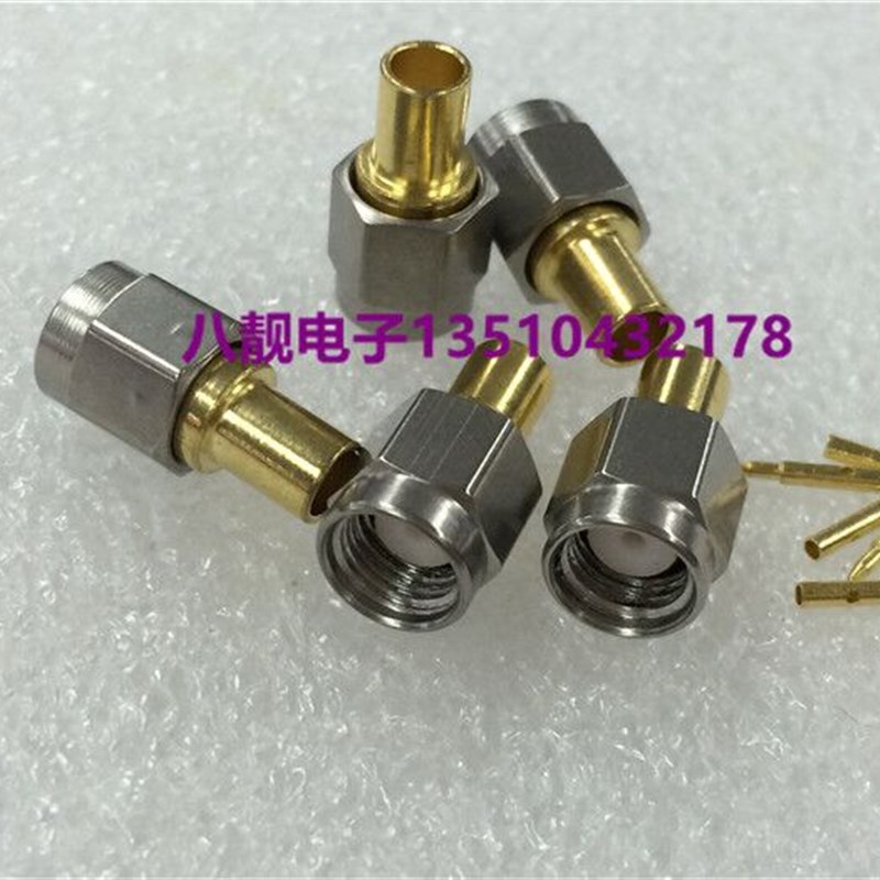 SMA-JB2-18G;SMA-JB3-18G;高频18G半钢半柔电缆专用SMA不锈钢接头