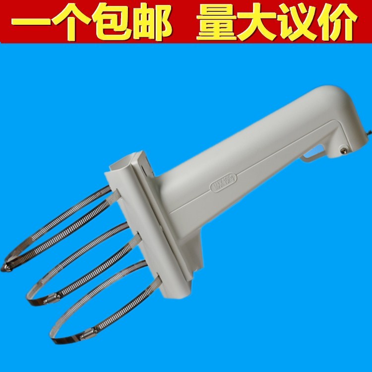 控立杆球机抱箍支架 海康大华立杆抱柱支架DS1275+1602ZJ组合