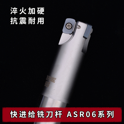 利峻 ASR06立铣刀杆系列EPNW0603N8铣刀杆R2刀杆快速进给铣刀