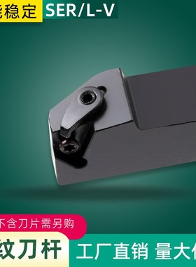 立装螺纹刀杆SER1616H16-V SER2020K22-V刀片MTTR32R走心机车刀杆