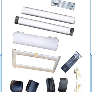 徐工吊车xct8120bl25K5c 1吨配件大全下车金属铝合金测杠条护栏